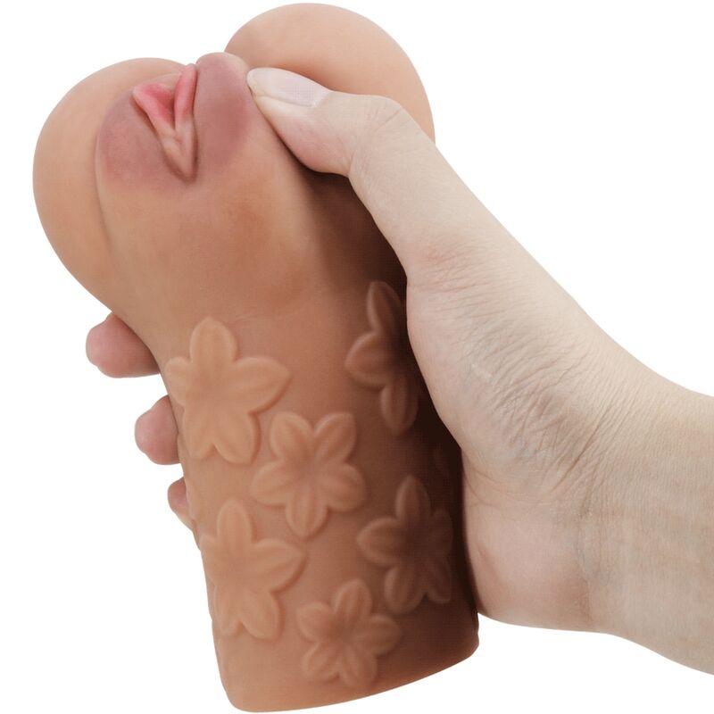 CRAZY BULL - SCARLET MASTURBATORE CON VAGINA E ANO CARAMEL