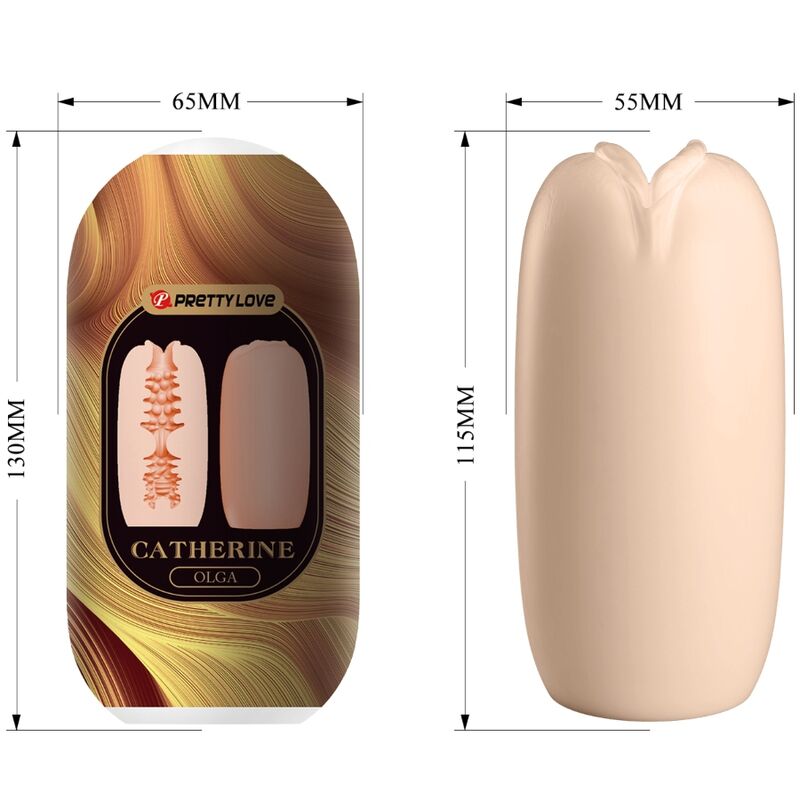 PRETTY LOVE - SET OVETTI MASTURBATORI MASCHILI ASSORTITI CATHERINE OLGA 15 PZ