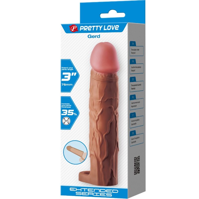 PRETTY LOVE - PROLUNGA PENE GERD 7.6 CM CARAMEL