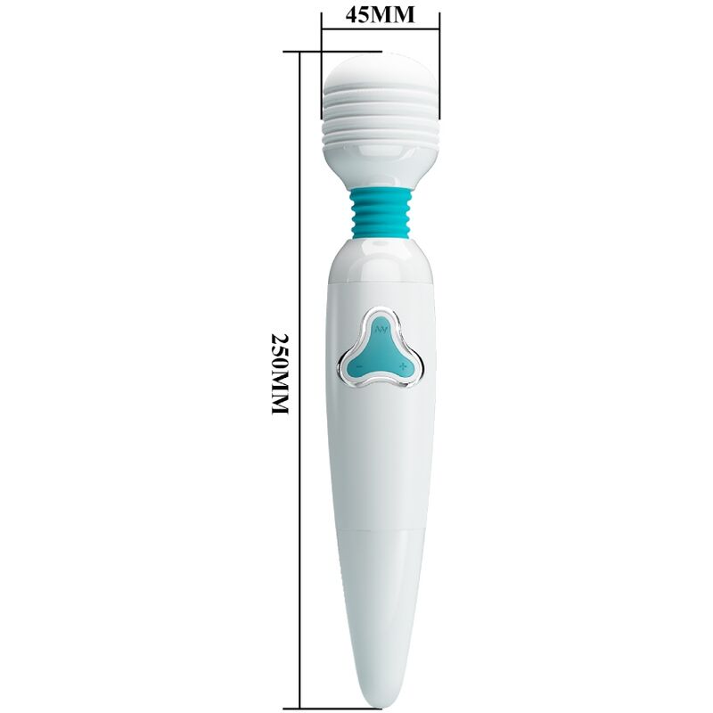 PRETTY LOVE - STAVROS WAND VIBRATORE  7 FUNZIONI BIANCO