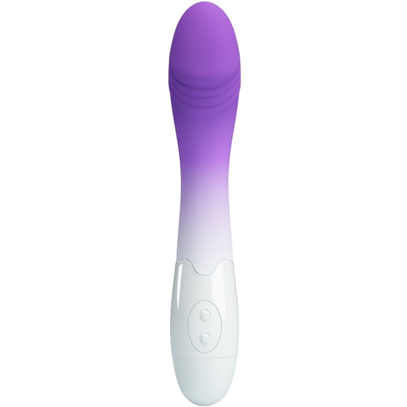 PRETTY LOVE - VIBRATORE ELEMENTAL CON STIMOLATORE PUNTO G VIOLA