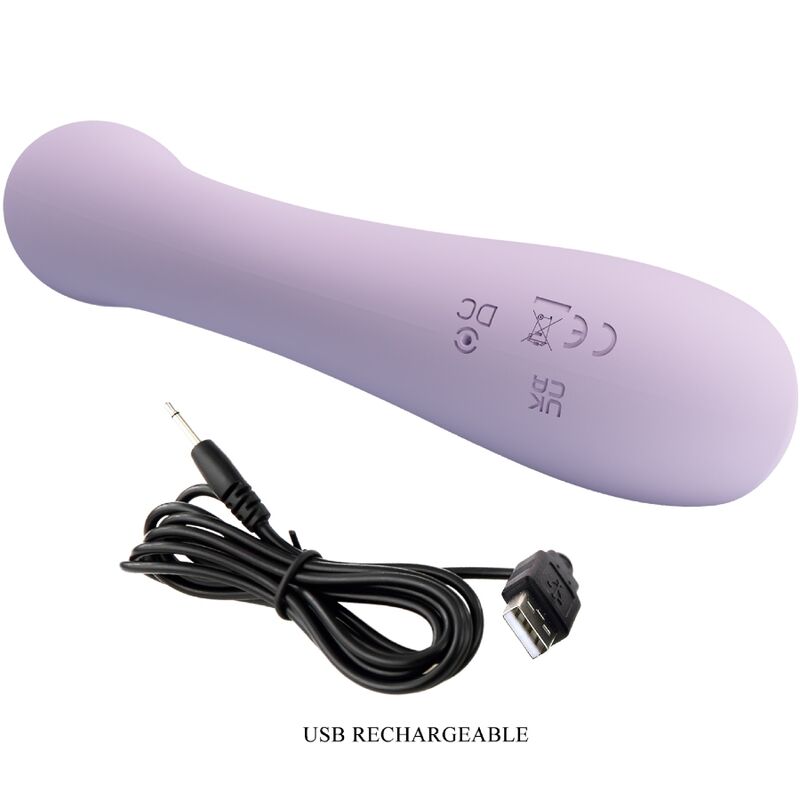 PRETTY LOVE - VIBRATORE ROSOLYN CON RABBIT 10 FUNZIONI VIOLA