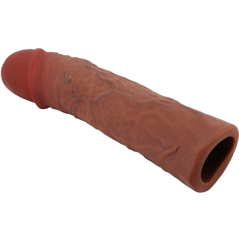PRETTY LOVE - GUAINA PENE DEREK CON PROLUNGA 7,6 CM CARAMEL