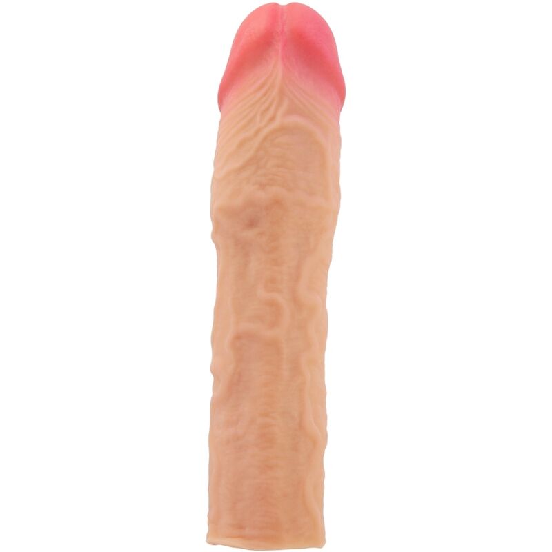 PRETTY LOVE - GUAINA PENE STEVENSON CON PROLUNGA 7,6 CM NUDE