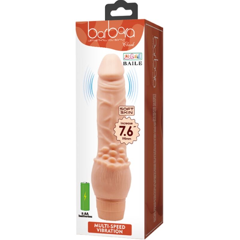 BAILE - BARBARA VIBRATORE REALISTICO 19,5 CM NUDE
