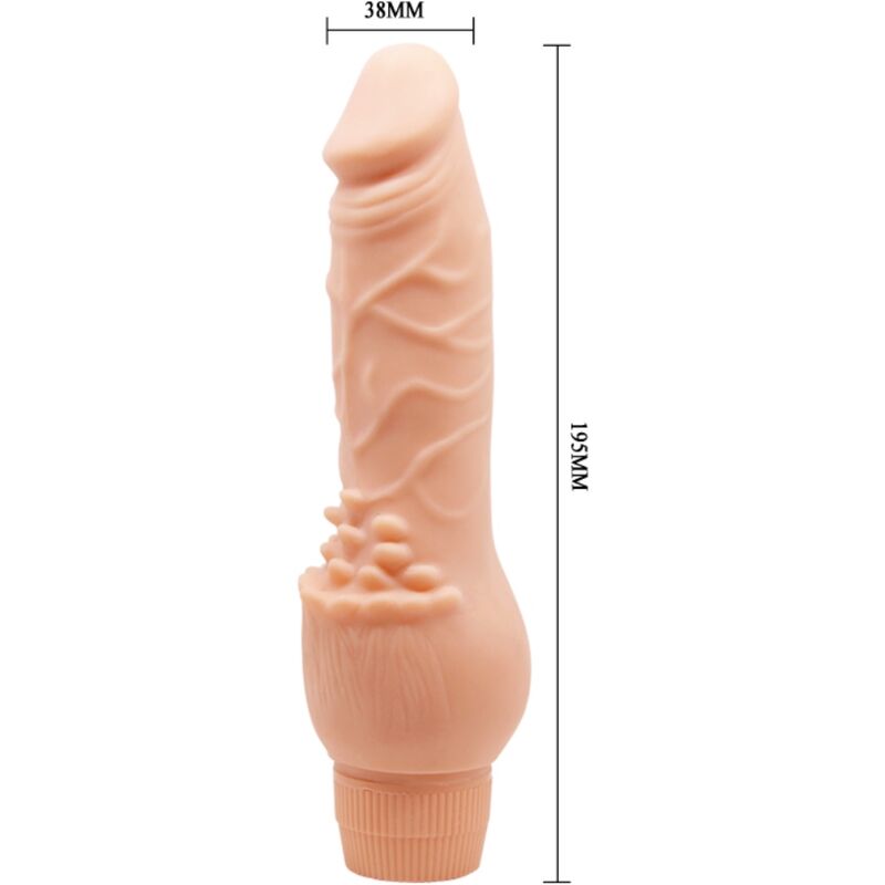 VIBRATORE REALISTICO BARBARA CLARK 19,5 CM NUDE