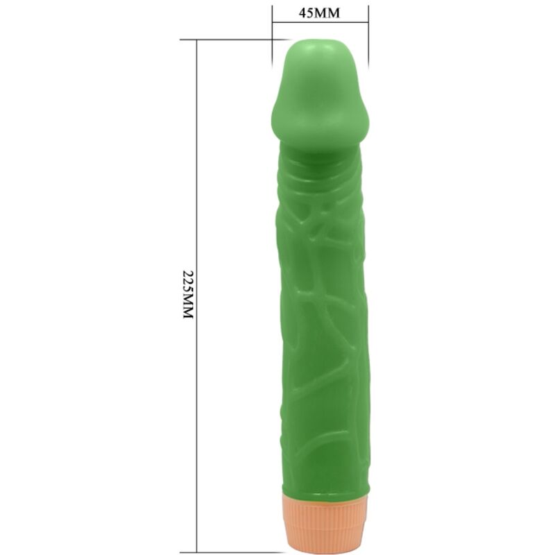BAILE - BILL VIBRATORE REALISTICO 22.5 CM VERDE