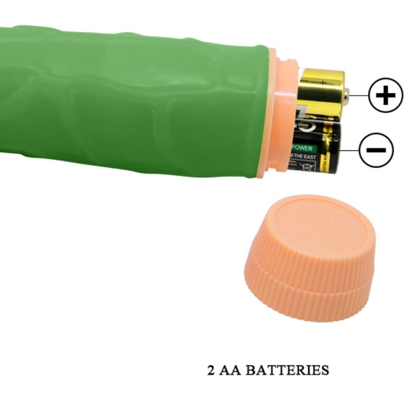 BAILE - BILL VIBRATORE REALISTICO 22.5 CM VERDE