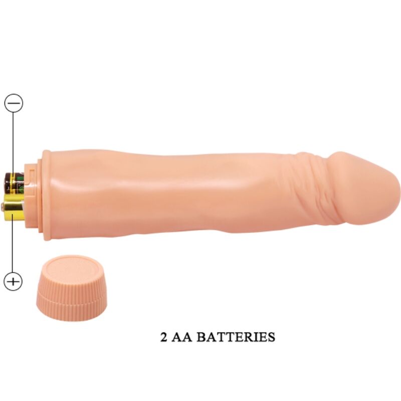 BAILE - DWARF VIBRATORE REALISTICO 21 CM NUDE