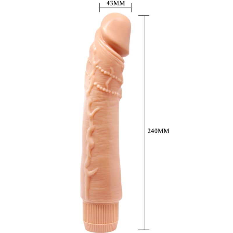 BAILE - DYBBUK VIBRATORE REALISTICO 24 CM NUDE