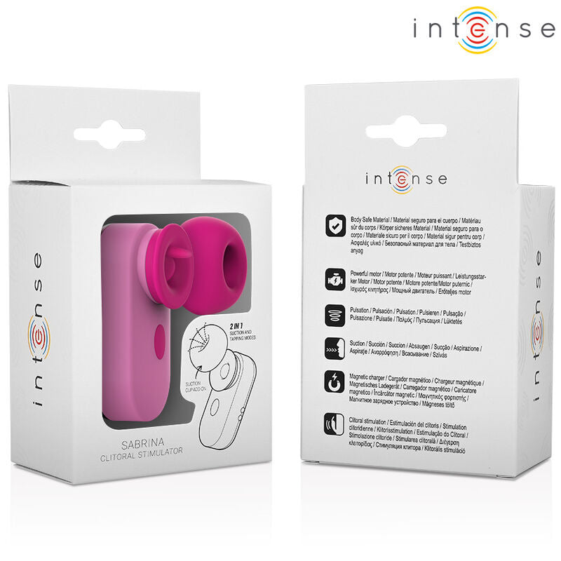 INTENSE - SABRINA STIMOLATORE CLITORIDEO  ROSA