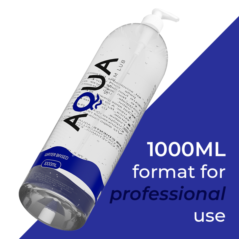 AQUA QUALITY - LUBRIFICANTE BASE ACQUA 1000 ML