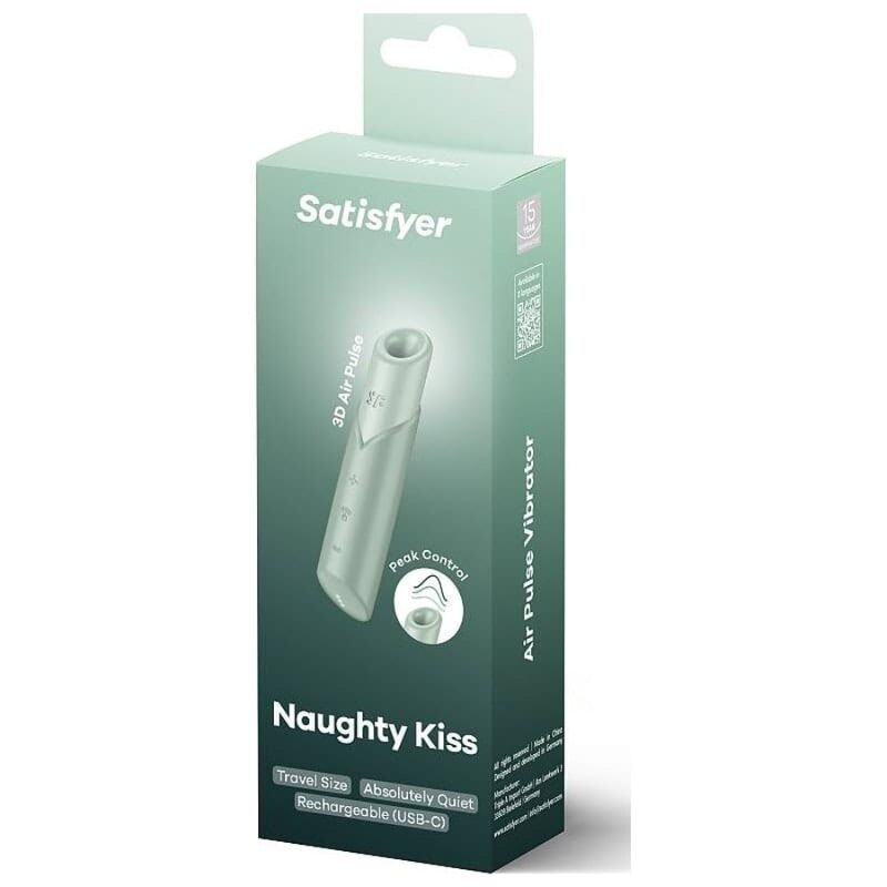 SATISFYER - NAUGHTY KISS WAVE SUCCHIA CLITORIDE  ACQUAMARINA