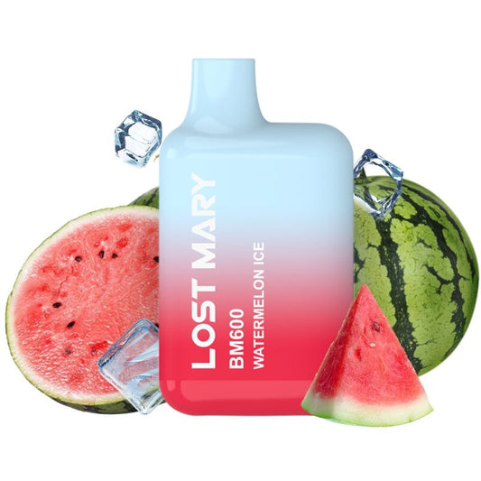 LOST MARY - BM600 NICOTINA VAPER 2% MONOUSO ANGURIA ICE