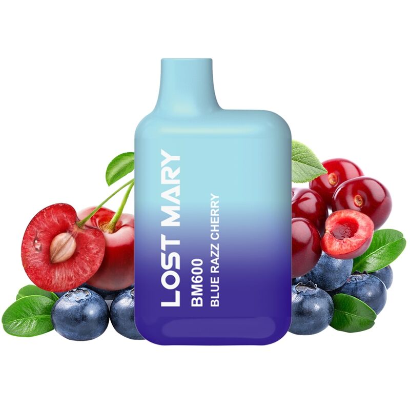 LOST MARY - BM600 NICOTINA VAPER 2% MONOUSO LAMPONE CILIEGIA