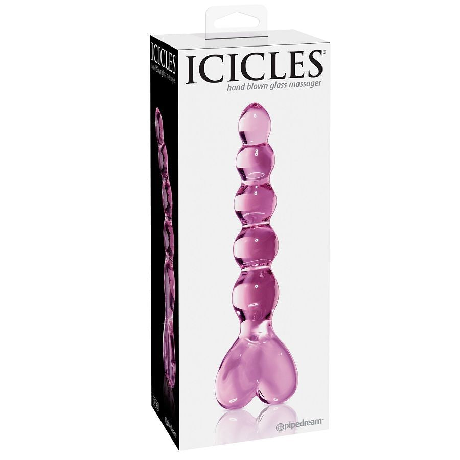 ICICLES - PLUG ANALE IN VETRO N. 43