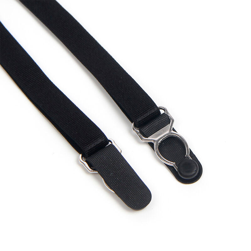 SUBBLIME - BODY IN PIZZO CON FIOCCHI E REGGICALZE NERO L/XL 955502