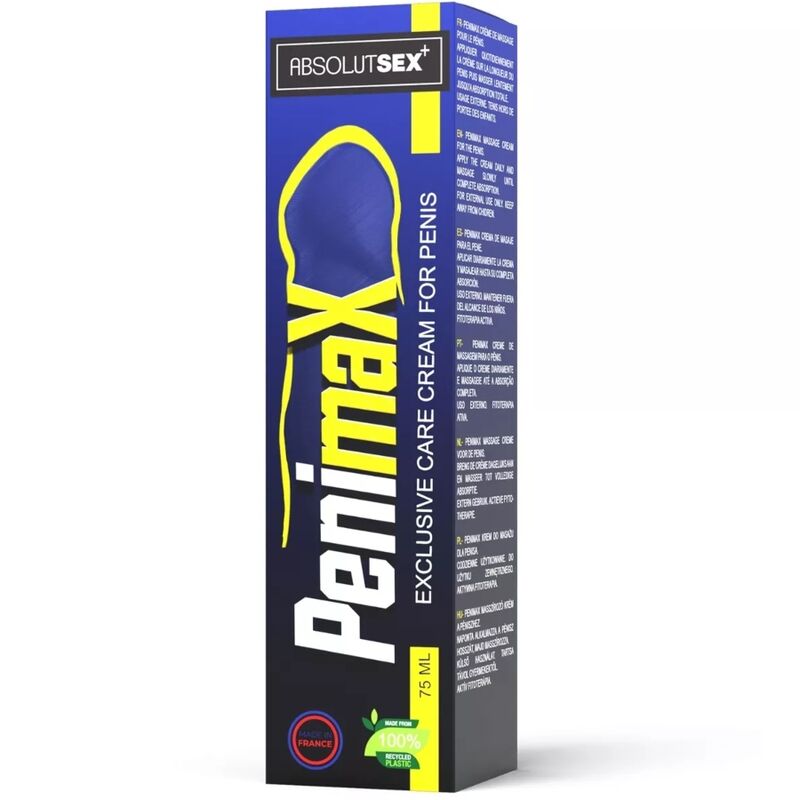 RUF - PENIMAX 75 ML CREMA IDRATANTE PER IL PENE PER MIGLIORARE  L' EREZIONE