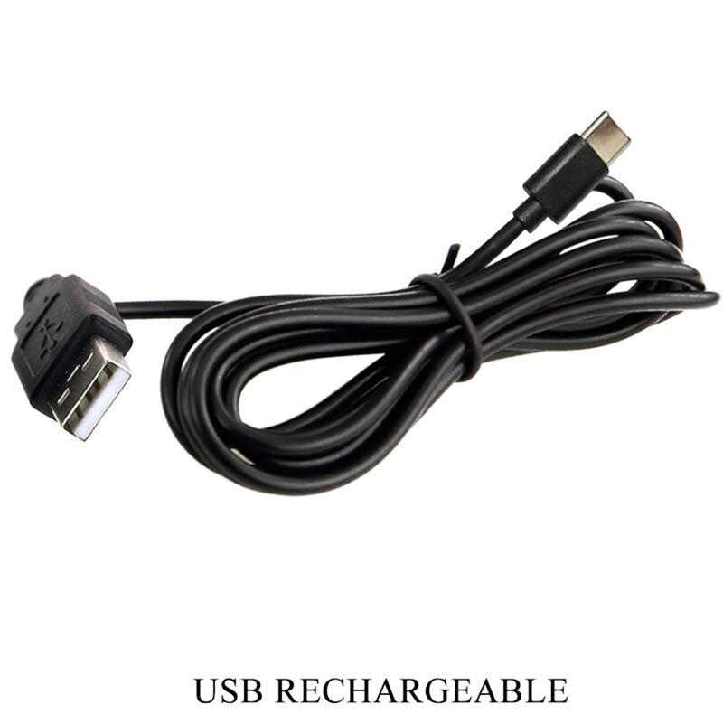 PRETTY LOVE - MASSAGGIATORE DJ DOCTOR 5 FUNZIONI DI SPINTA NERO