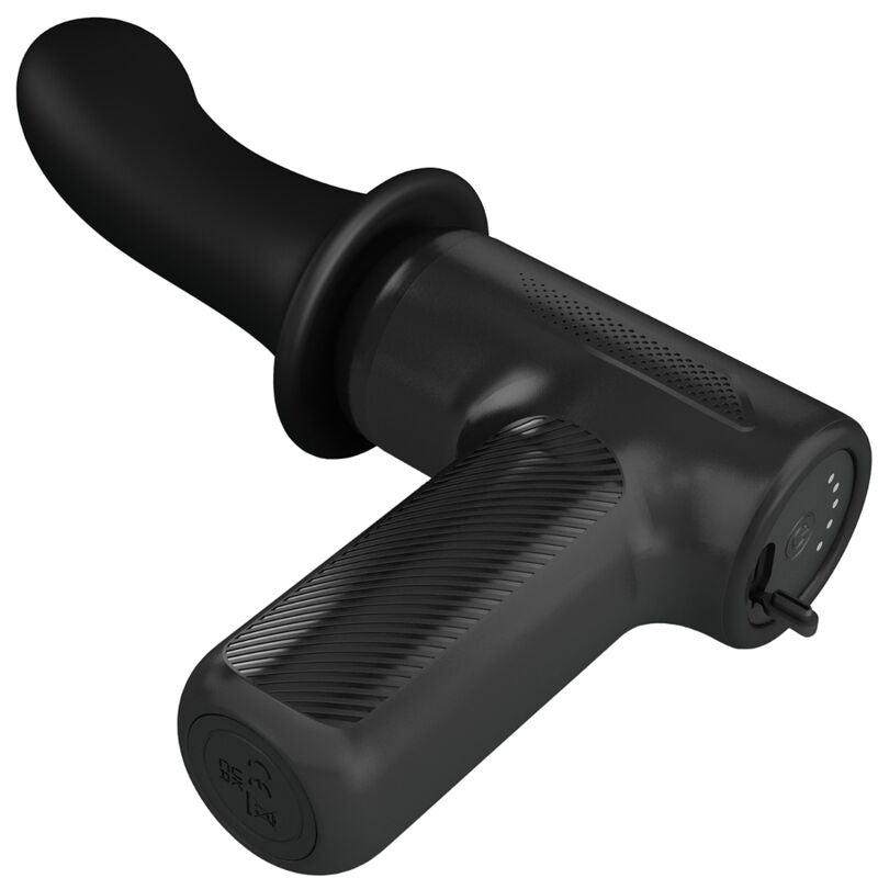 PRETTY LOVE - MASSAGGIATORE DJ DOCTOR 5 FUNZIONI DI SPINTA NERO