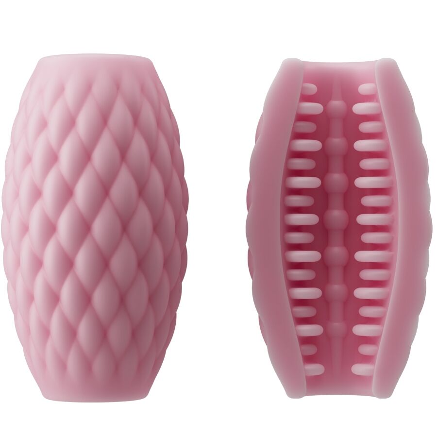 PRETTY LOVE - OVETTO MASTURBATORE MASCHILE ATHENA EROS IN SILICONE ROSA