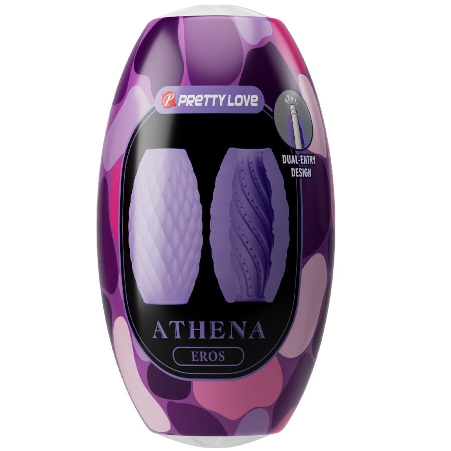 PRETTY LOVE - OVETTO MASTURBATORE MASCHILE ATHENA EROS IN SILICONE VIOLA