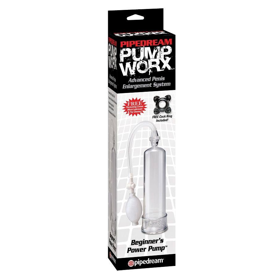 PUMP WORX - POWER PUMP POMPA PER PRINCIPIANTI TRASPARENTE