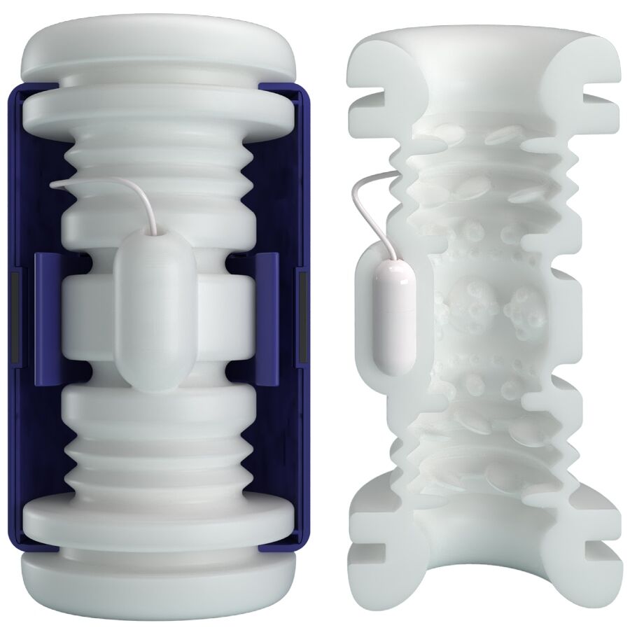 PRETTY LOVE - MASTURBATORE MASCHILE DJ LADY CON VIBRAZIONE 5 FUNZIONI VIOLA