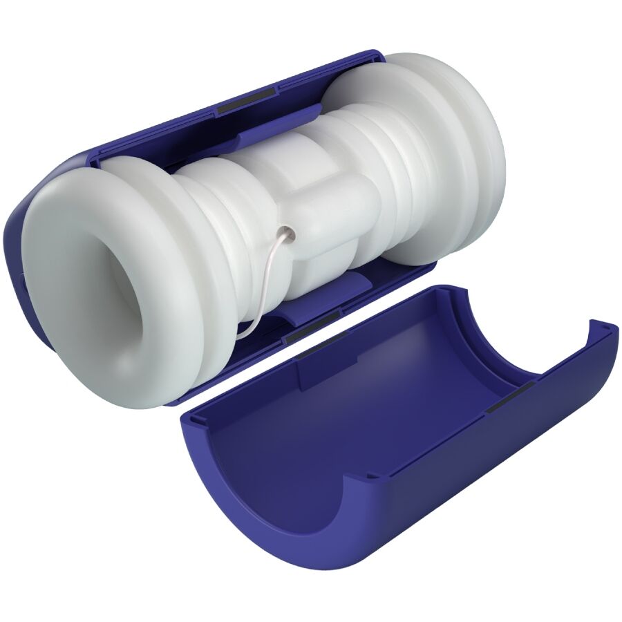 PRETTY LOVE - MASTURBATORE MASCHILE DJ LADY CON VIBRAZIONE 5 FUNZIONI VIOLA