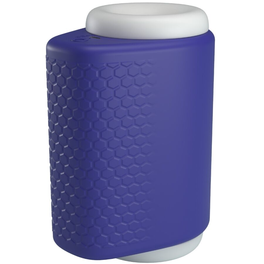 PRETTY LOVE - MASTURBATORE MASCHILE DJ LADY CON VIBRAZIONE 5 FUNZIONI VIOLA