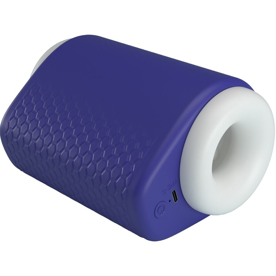 PRETTY LOVE - MASTURBATORE MASCHILE DJ LADY CON VIBRAZIONE 5 FUNZIONI VIOLA