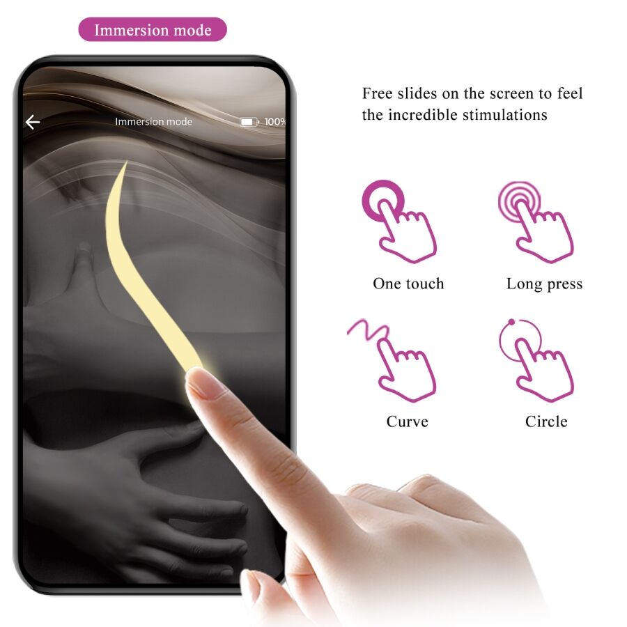 PRETTY LOVE - VIBRATORE LEVIATHAN CON APP LONG DISTANCE VIOLA