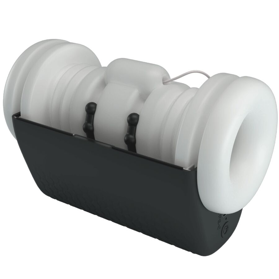 PRETTY LOVE - MASTURBATORE MASCHILE DJ GIRL CON VIBRAZIONE 5 FUNZIONI NERO