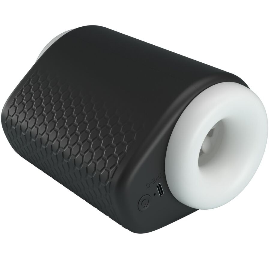 PRETTY LOVE - MASTURBATORE MASCHILE DJ GIRL CON VIBRAZIONE 5 FUNZIONI NERO