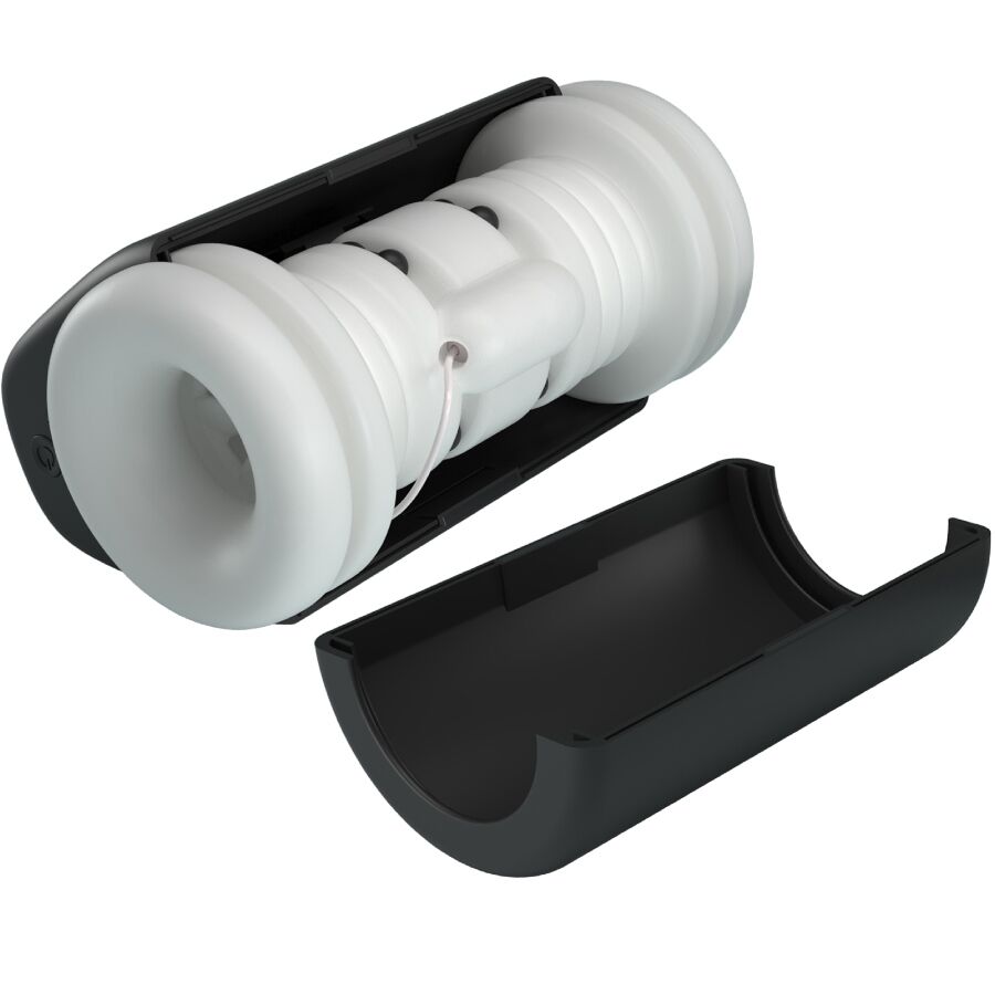 PRETTY LOVE - MASTURBATORE MASCHILE DJ GIRL CON VIBRAZIONE 5 FUNZIONI NERO