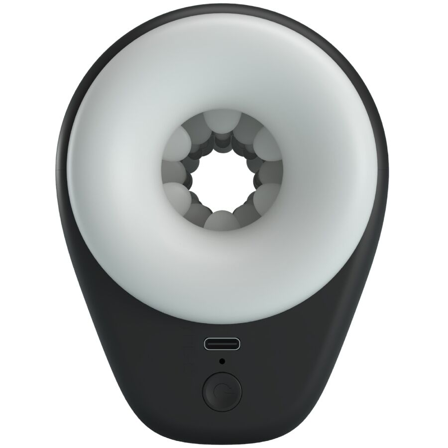 PRETTY LOVE - MASTURBATORE MASCHILE DJ GIRL CON VIBRAZIONE 5 FUNZIONI NERO