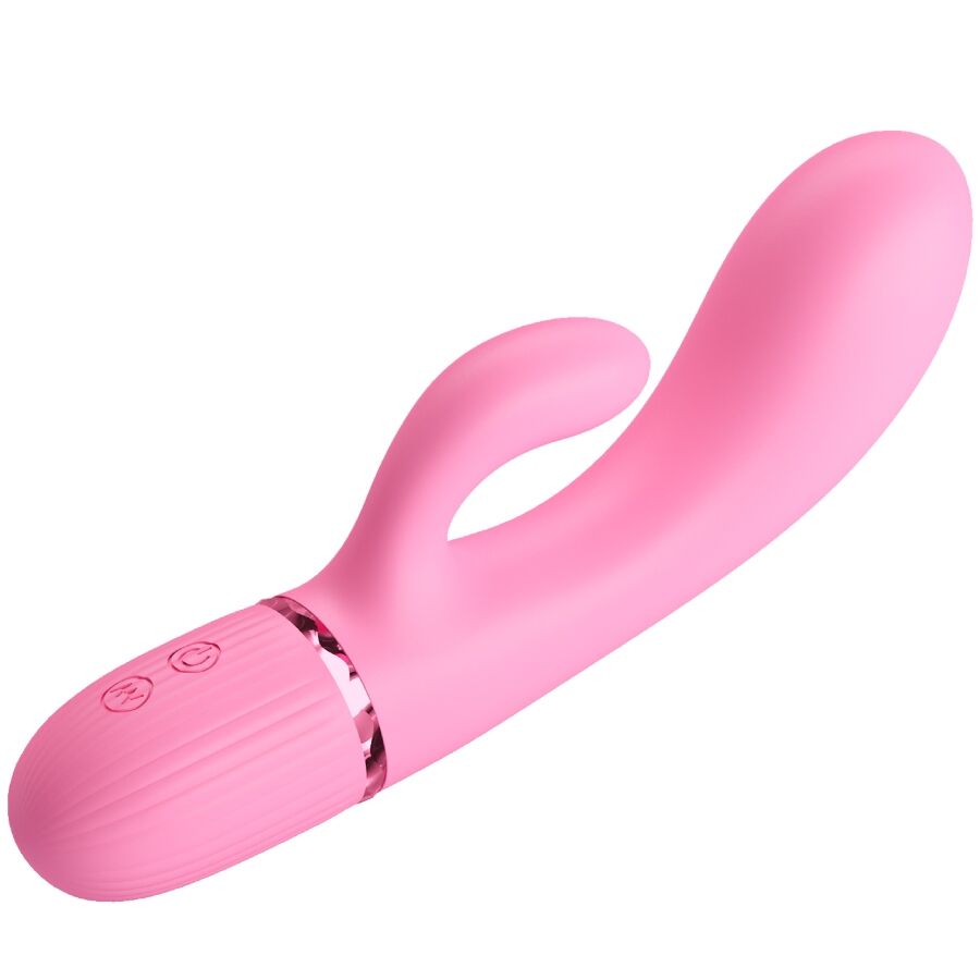 PRETTY LOVE - VIBRATORE MARSKI CON RABBIT E PUNTO G ROSA