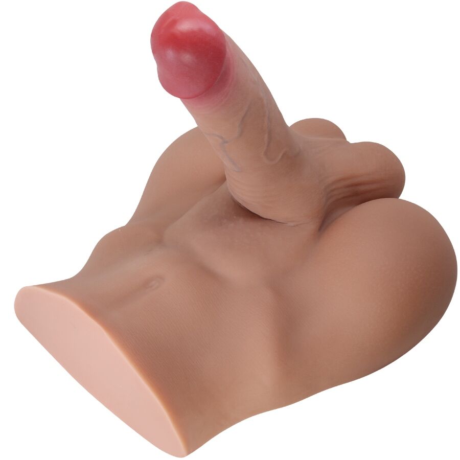 CRAZY BULL - RHYNE TORSO MASCHILE MASTURBATORE REALISTICO CON PENE E ANO