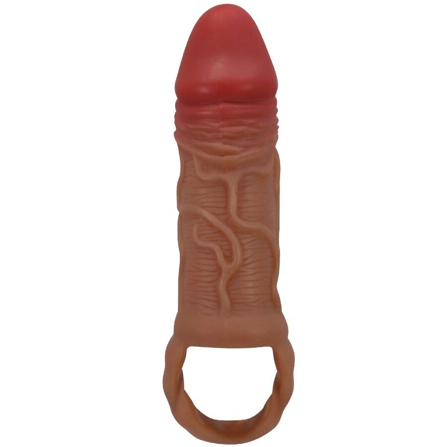 PRETTY LOVE - GUAINA PENE PEIRRE CON STRAP TESTICOLI  10 CM