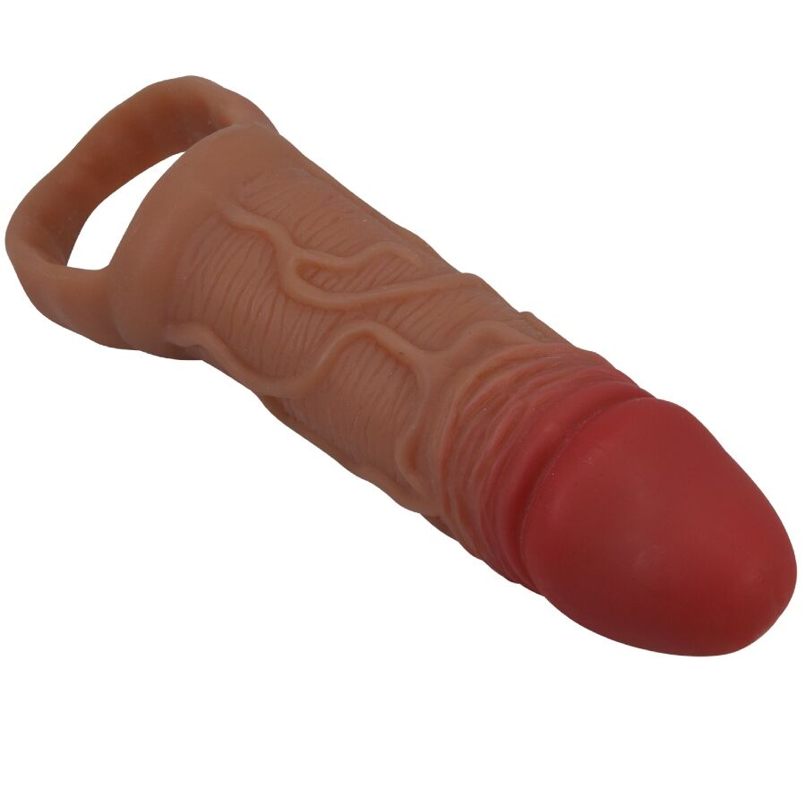 PRETTY LOVE - GUAINA PENE PEIRRE CON STRAP TESTICOLI  10 CM