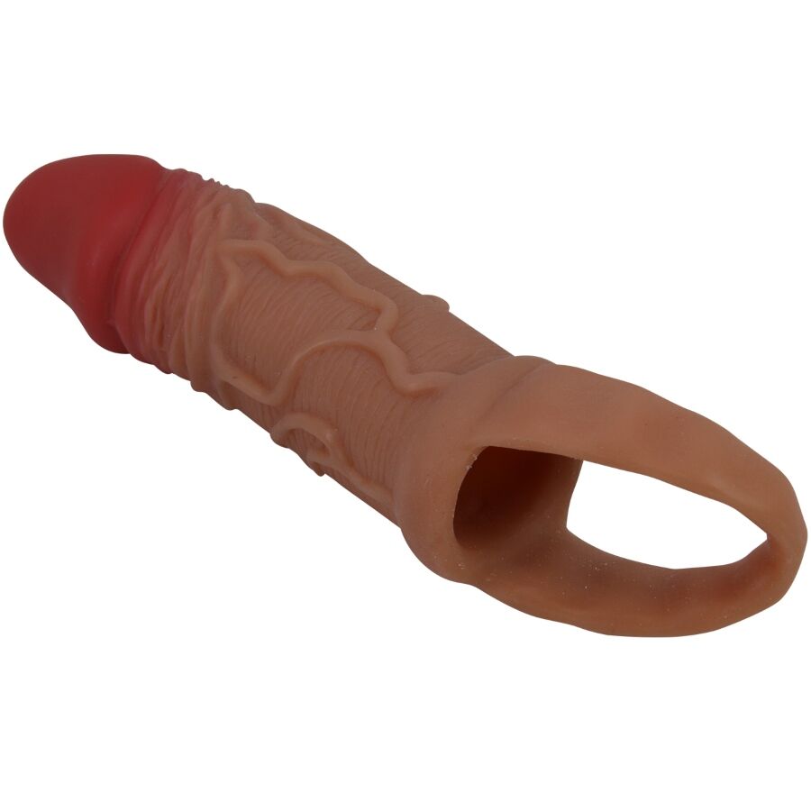 PRETTY LOVE - GUAINA PENE PEIRRE CON STRAP TESTICOLI  10 CM