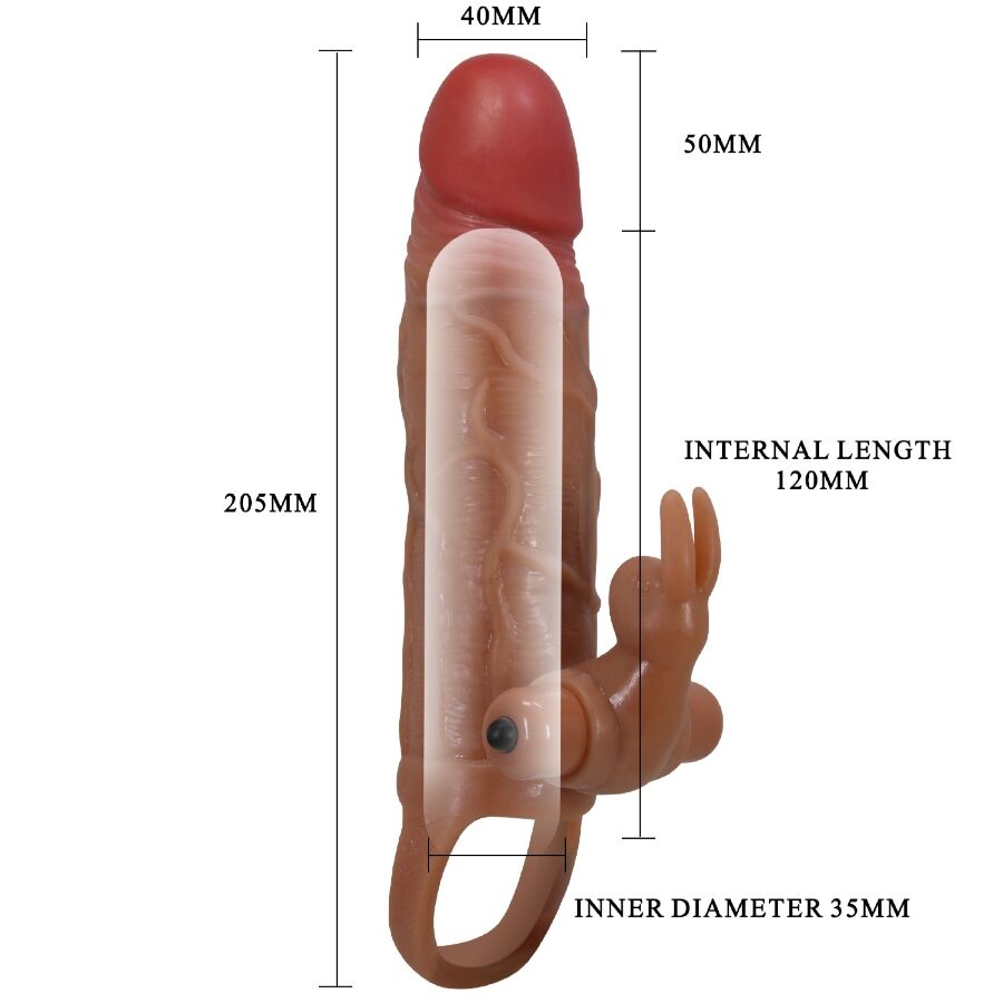 PRETTY LOVE - OSMAR GUAINA PER PENE E  STIMOLATORE CLITORIDEO VIBRANTE