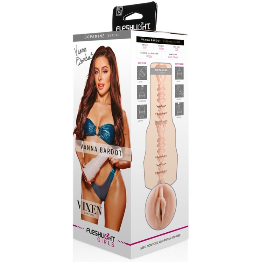 FLESHLIGHT - VANNA BARDOT MASTURBATORE CON VAGINA