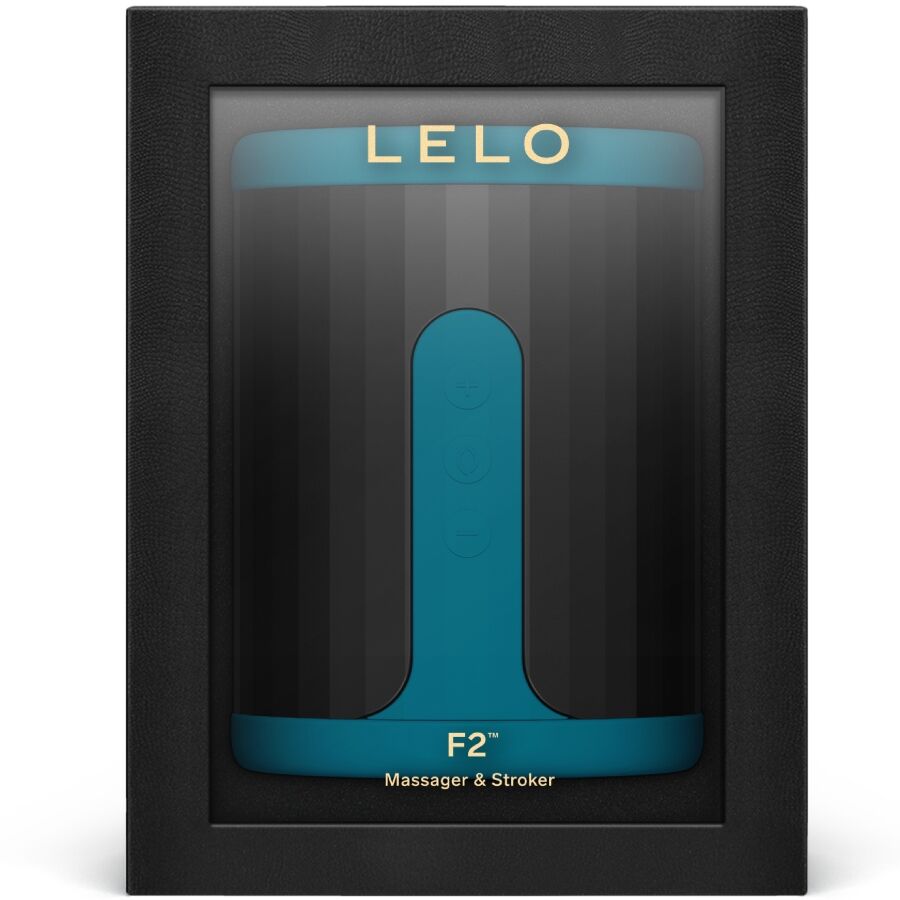 LELO - F2 MASSAGGIATORE E MASTURBATORE MASCHILE BLU
