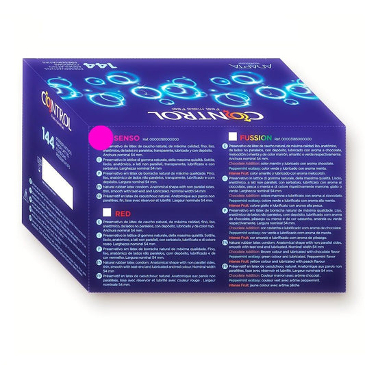 CONTROL ADAPTA SENSO - PRESERVATIVI  144 UNITA'
