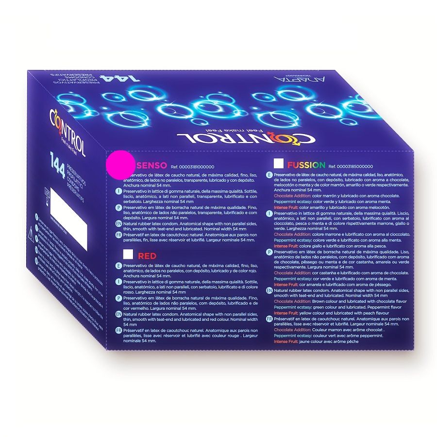 CONTROL ADAPTA SENSO - PRESERVATIVI  144 UNITA'
