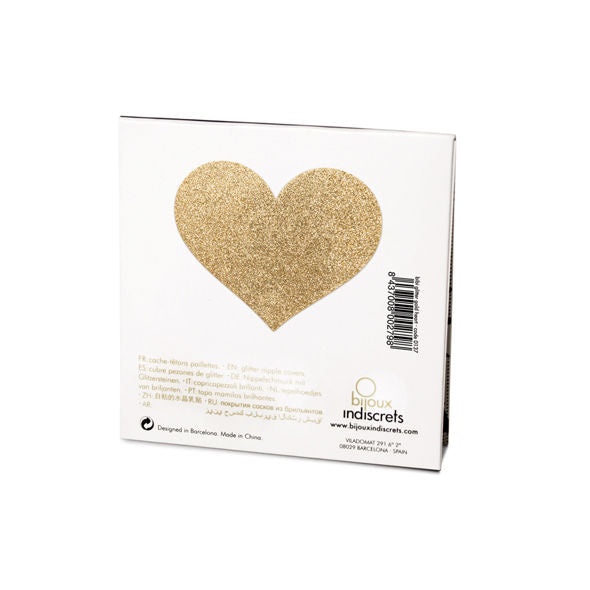BIJOUX - INDISCRETS FLASH  HEART COPRICAPEZZOLI COLOR ORO