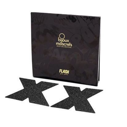 BIJOUX INDISCRETS -  FLASH CROSS  COPRICAPEZZOLI NERI