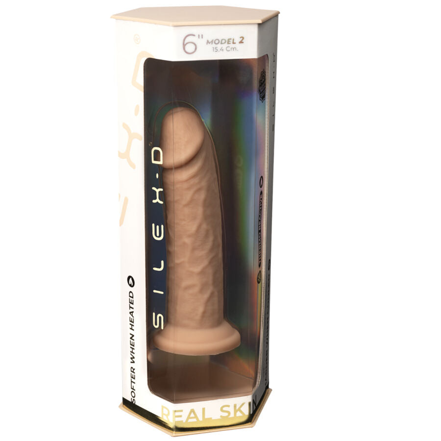 SILEXD - DILDO REALISTICO VIBRANTE TERMOATTIVO CON TELECOMANDO 15,4 CM