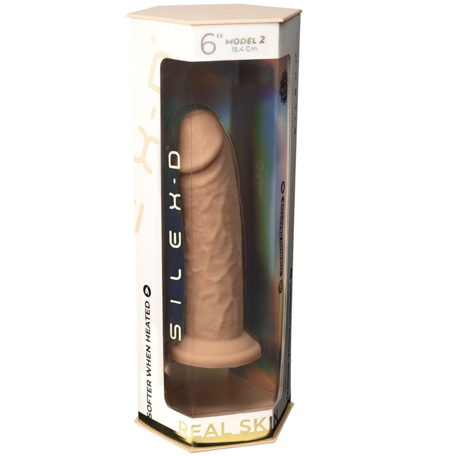 SILEXD - DILDO REALISTICO VIBRANTE TERMOATTIVO IN SILICONE PREMIUM CON TELECOMANDO 15,4 CM